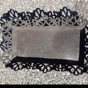 Pier one cast iron goth tray